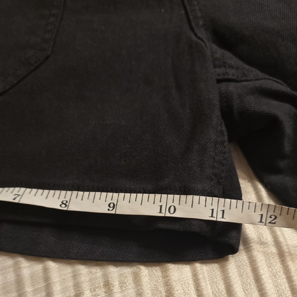 Hudson Collection Black Beauty Denim Women's Shorts Size 27 - Picture 9 of 14